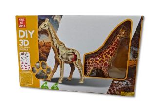 Obrázek z Skládačka figurka žirafa 16cm 